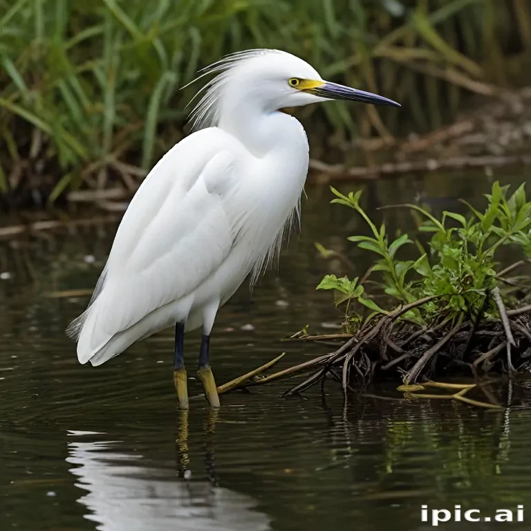 snowy egret