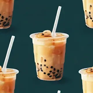 milk tea boba wallpaper