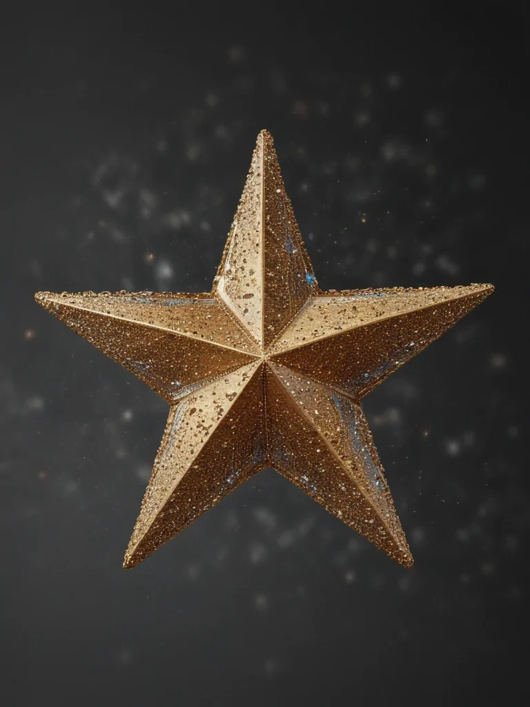 glitter star png