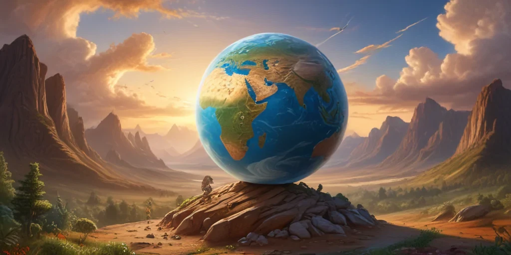 earth cartoon photo