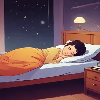 sleep cartoon