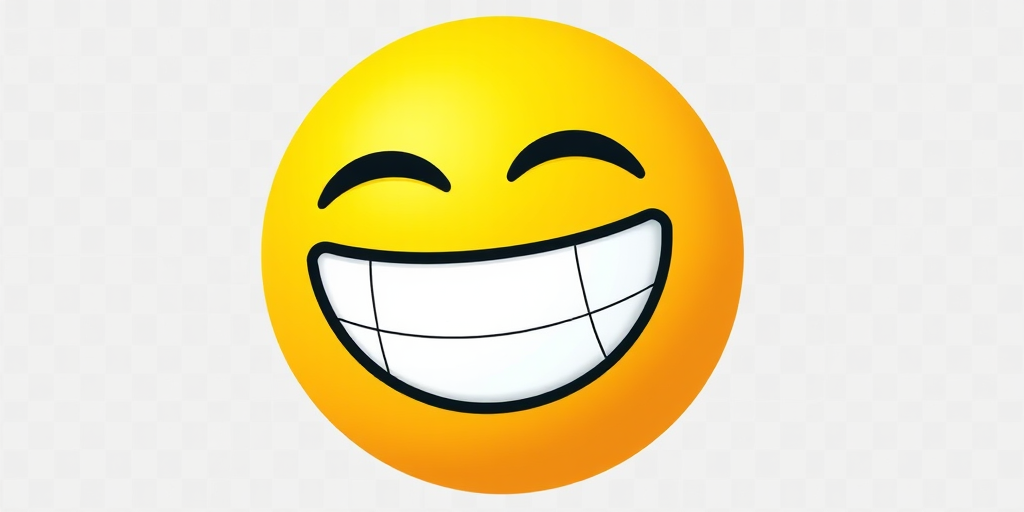 laugh emoji transparent background