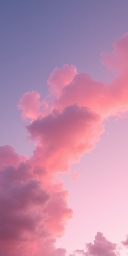 pink cloud aesthetic