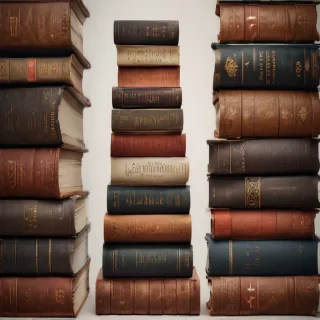 books stacked png
