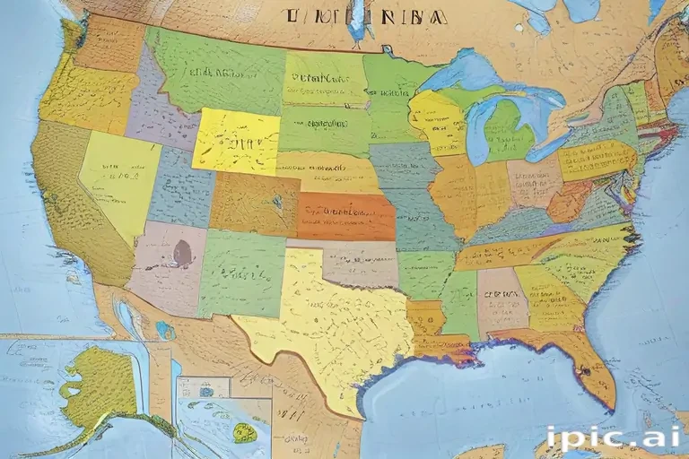 map of usa