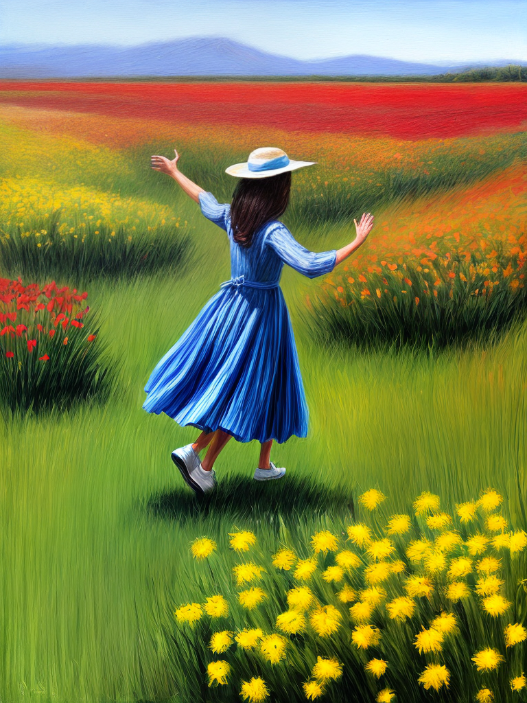 flower dancing