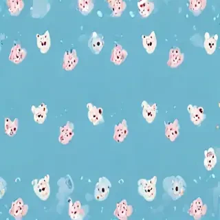 aesthetic cute blue background