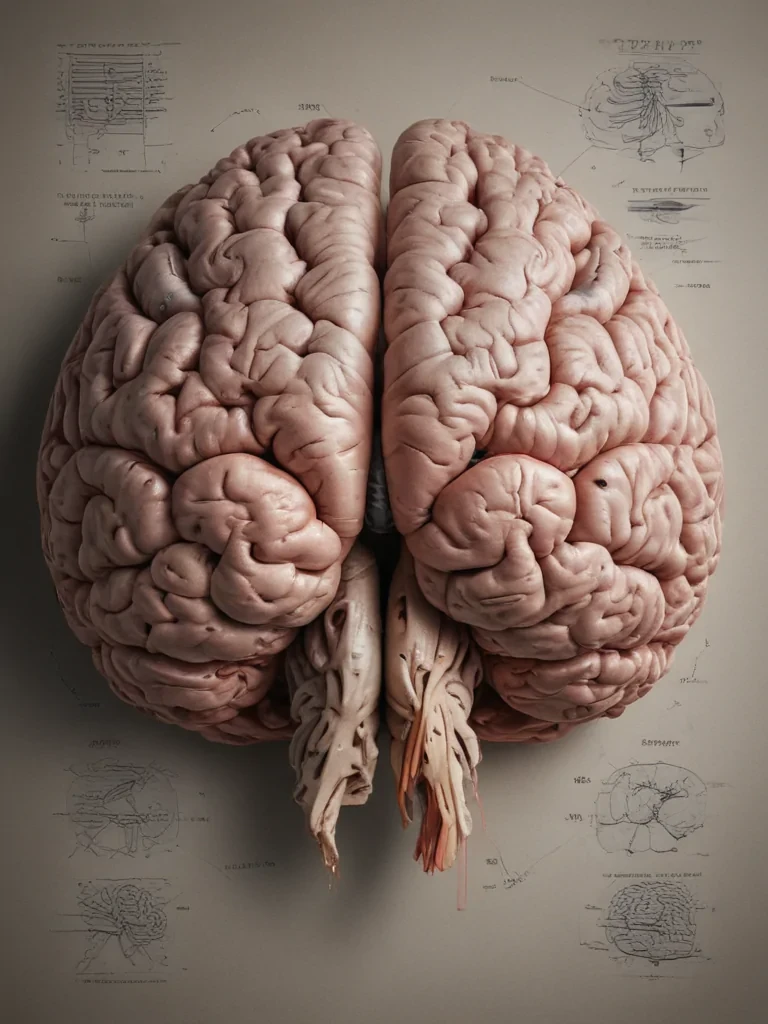 pic of brain drawing