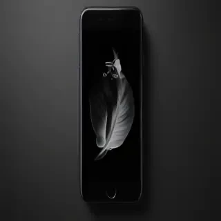 all black iphone wallpaper