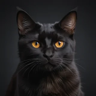 black cat png