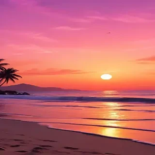 cute sunset backgrounds