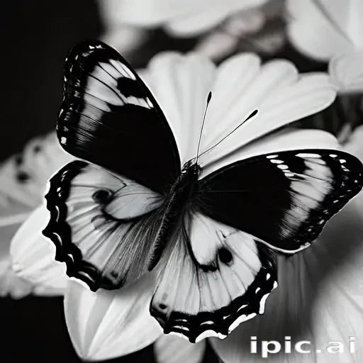 black and white butterfly wallpaper