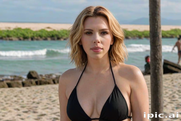scarlett johansson bikini ai