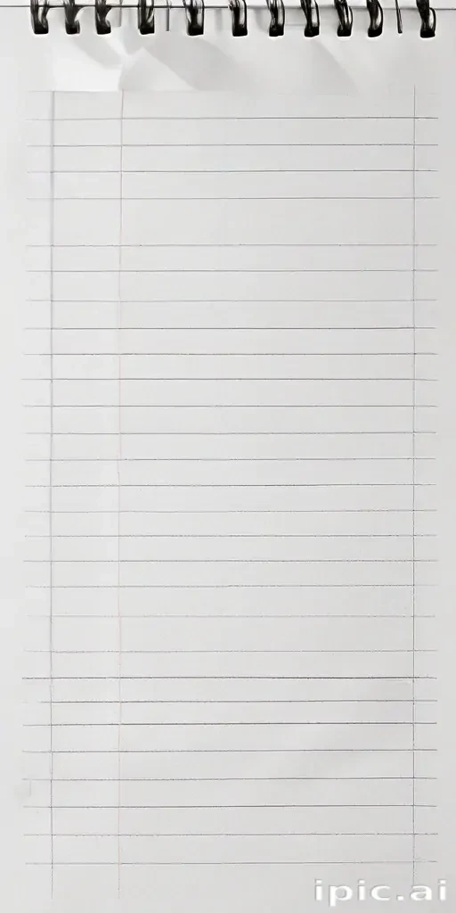 notebook paper png