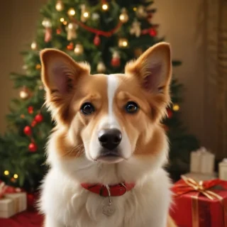 dog pictures christmas
