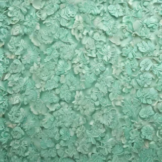 mint green background