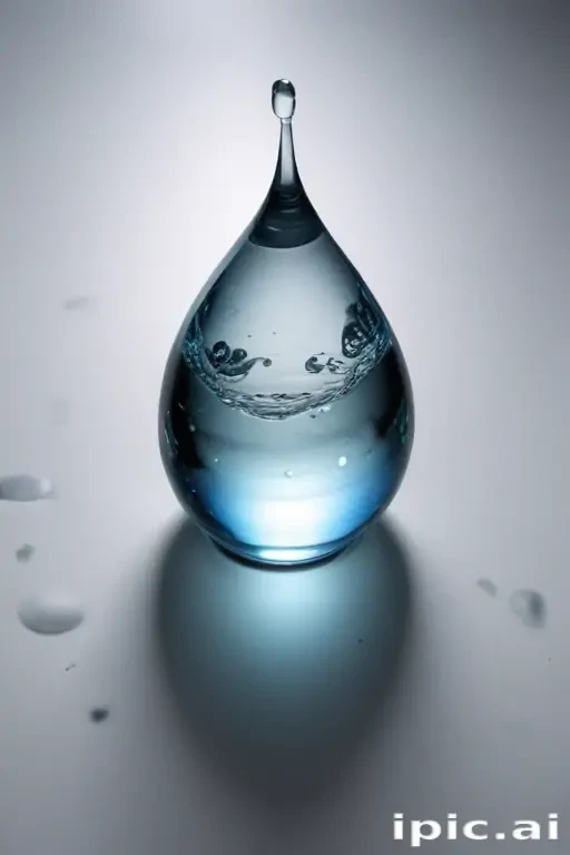water drop transparent