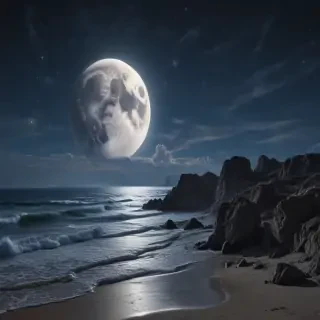 moon pic drawing