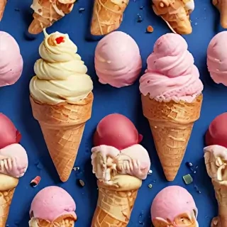 ice cream background