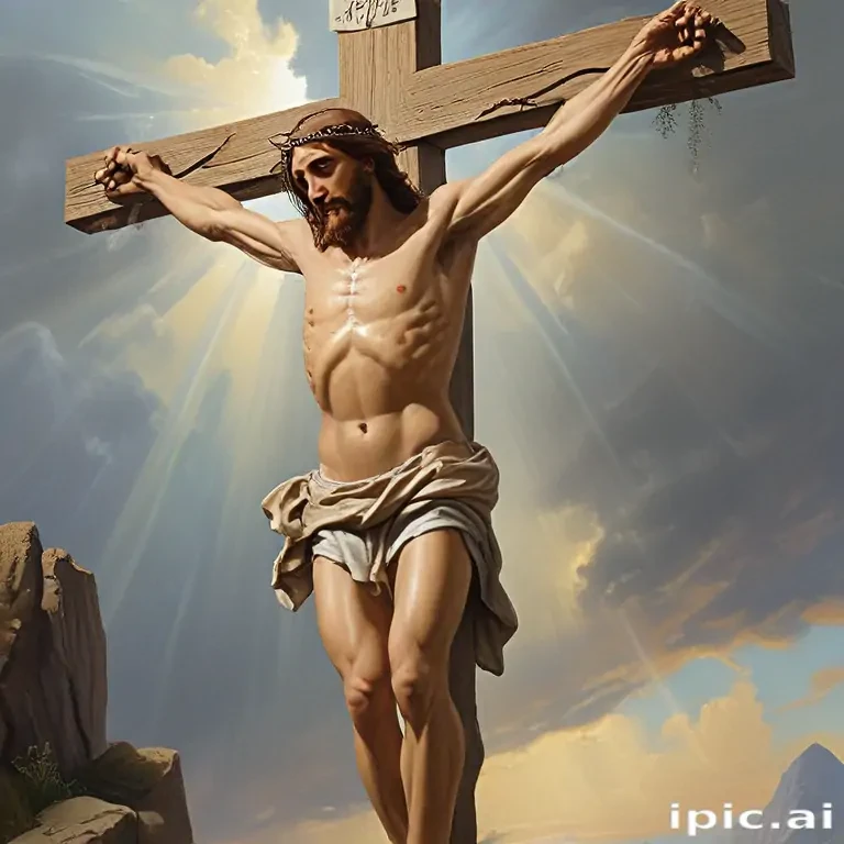 jesus on the cross pictures