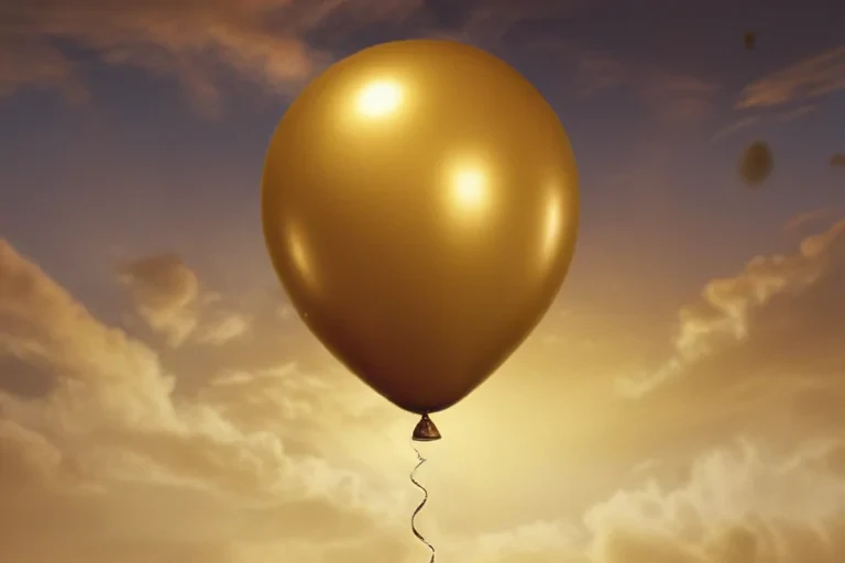 golden balloon