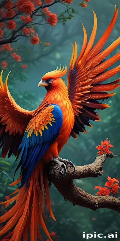 phoenix bird wallpaper