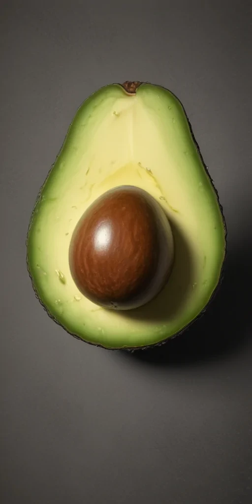 avocado drawing