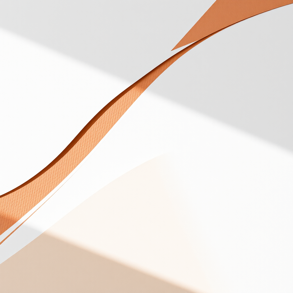 Generate a high-quality abstract minimalist artwork with a focus on geometric patterns and smooth gradients, using a DSLR camera with a 50mm lens, f/1.8 aperture, ISO 100, 1/125 shutter speed, in a flat lay style with natural lighting.