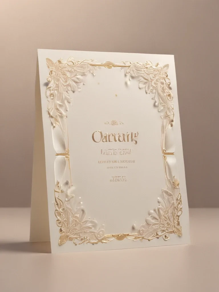 greeting card mockup