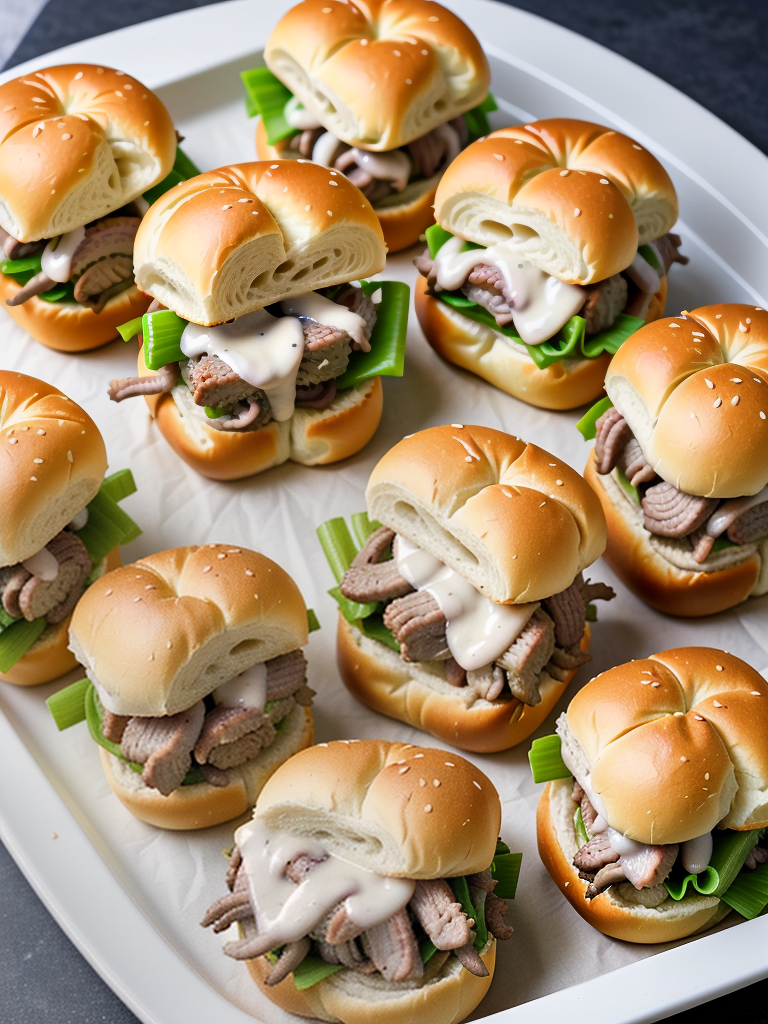 cheesesteak sliders with hawaiian rolls