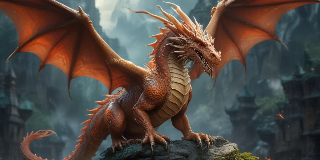 dragon backround