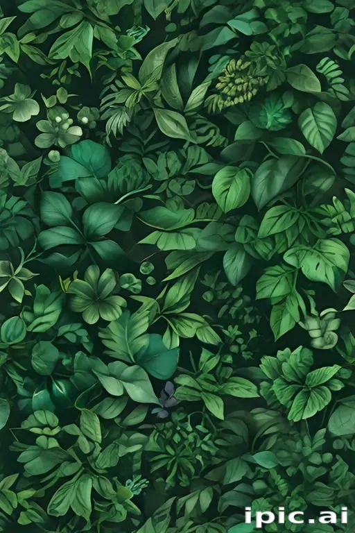aesthetic green background