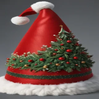 christmas hat no background