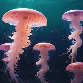 aesthetic jellyfish wallpaper