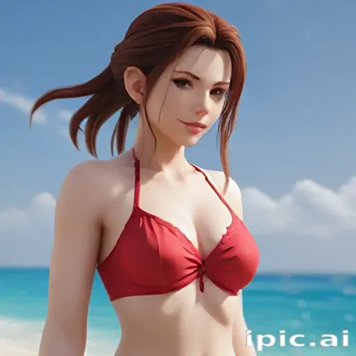 aerith gainsborough bikini