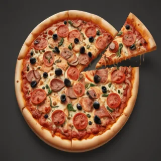 pizza clipart transparent background