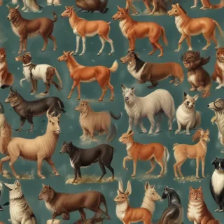 vintage illustrations animals