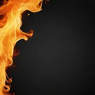 fire clear background