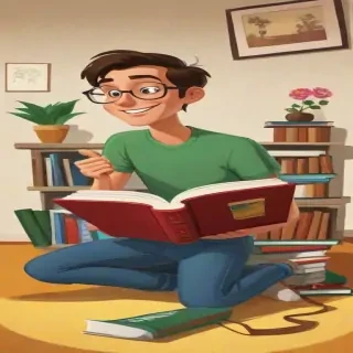 book cartoon image