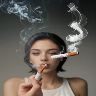 cigarette transparent