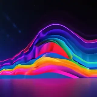 neon colored backgrounds