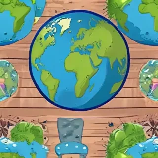 earth cartoon photo