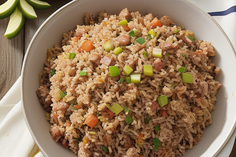 dirty rice with ground turkey