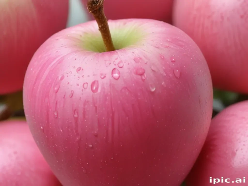 pink apple wallpaper