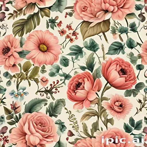 vintage flowers png