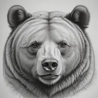 bear drawing