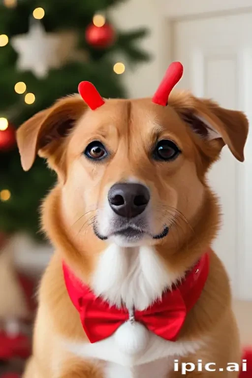 christmas dog pics