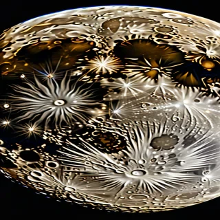 moon with no background