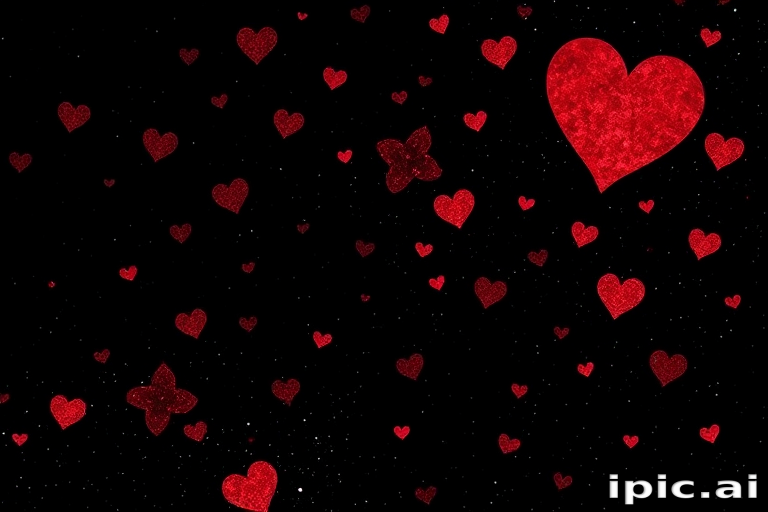 black hearts wallpaper
