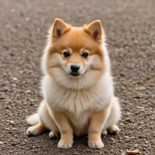 spitz dog
